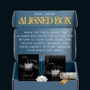 now i know i am worthy box